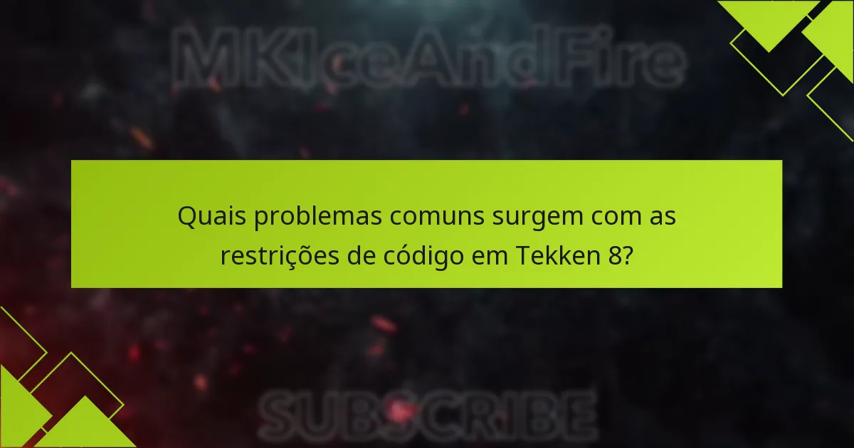 Quais são os requisitos de conta para Tekken 8?